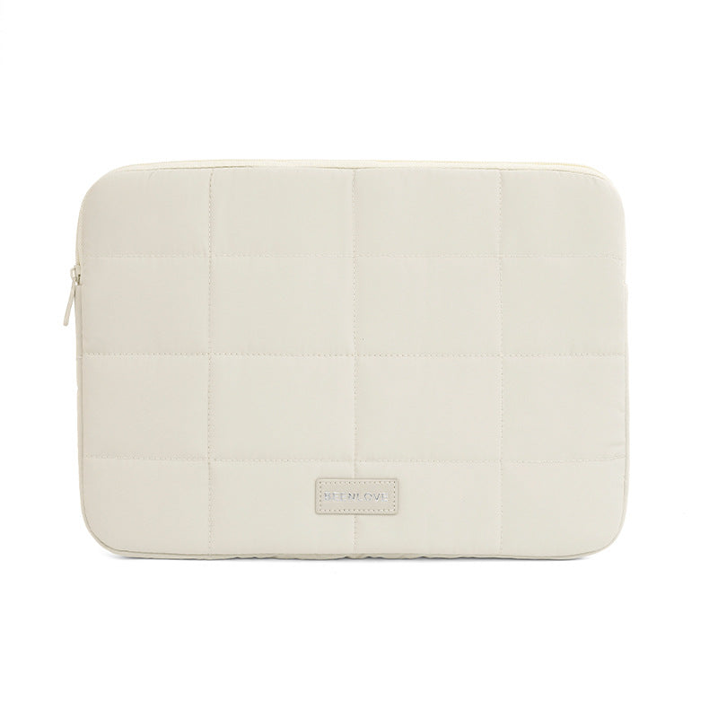 Quilted Laptop Bag 14–15.6 Inch for Apple & Huawei