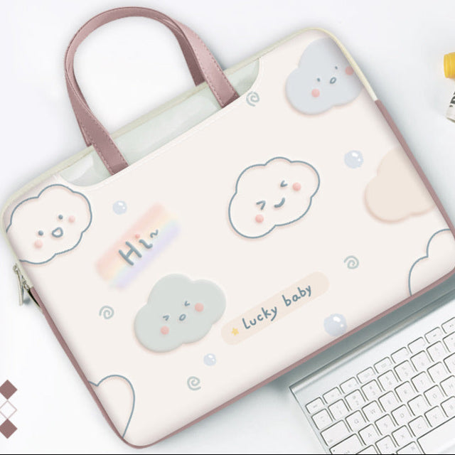 Small 14-Inch Crossbody Laptop Bag Women