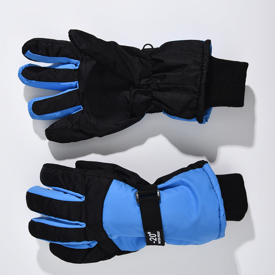 Kids Winter Ski Gloves – Waterproof Non-Slip Warm