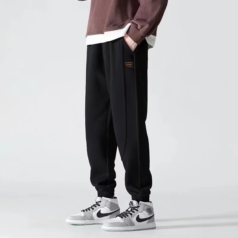 Men’s Korean Style Loose Cotton Sports Sweatpants
