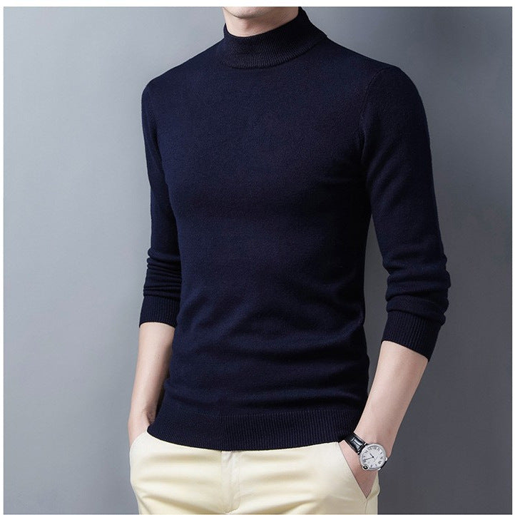 Ordos Cashmere Half-Turtleneck Sweater – Warm Knit