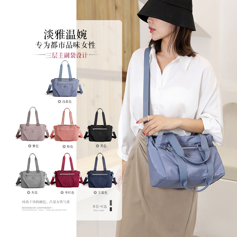 Large Capacity Multi-Layer Shoulder Crossbody Backpack Women