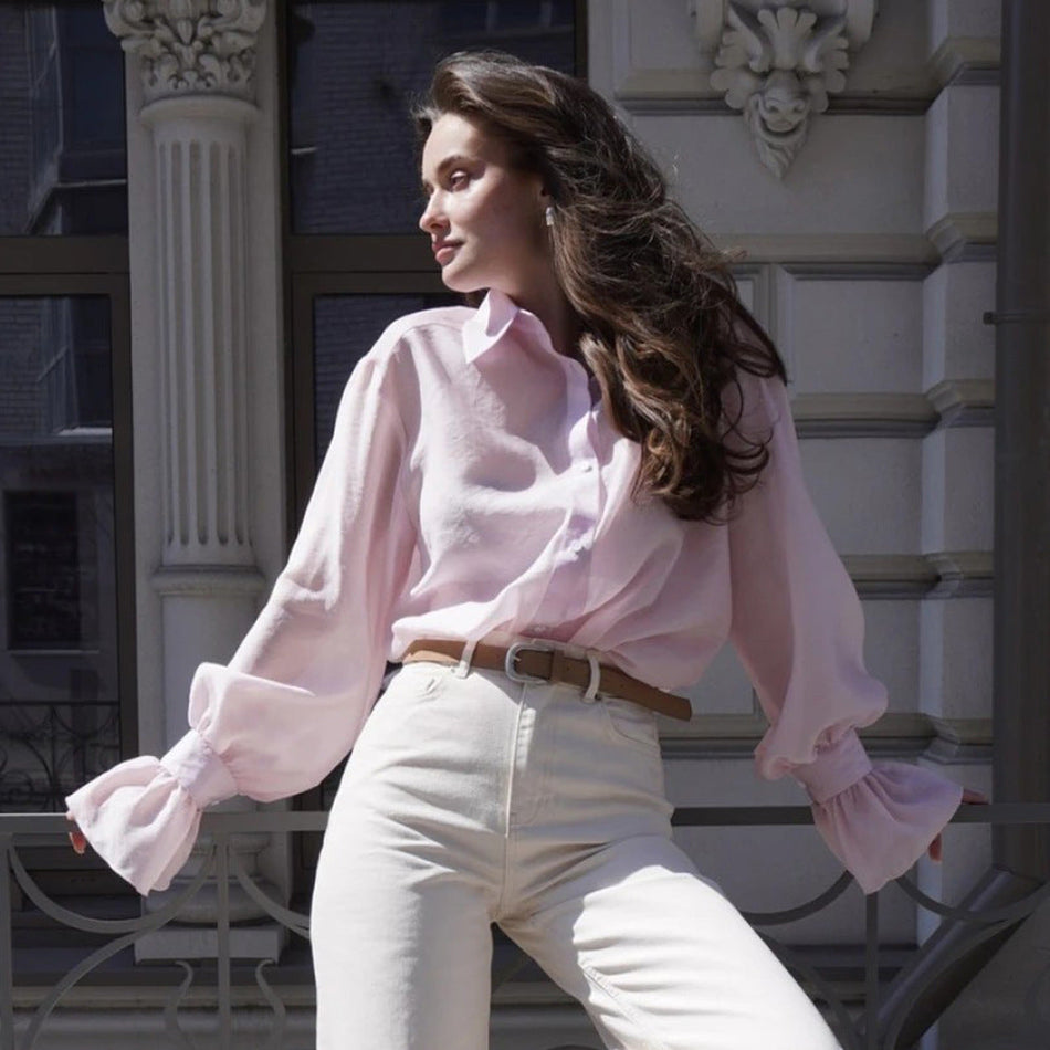 Women’s Loose Tencel Shirt