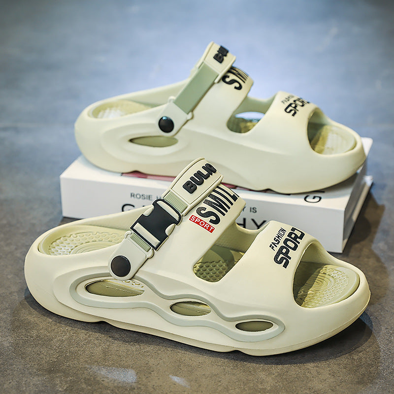 STOCK-Men’s Summer Colorblock Sandals