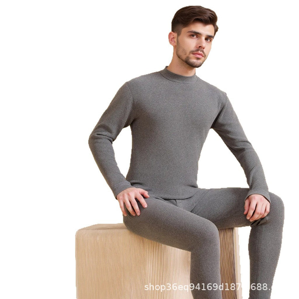 Men’s Thermal Underwear Set | Fleece-Lined Thick Winter Base