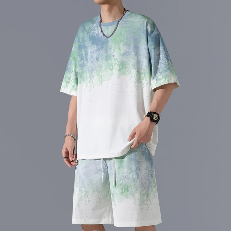 2025 Men's Ice Silk Summer Sports Set Nepal