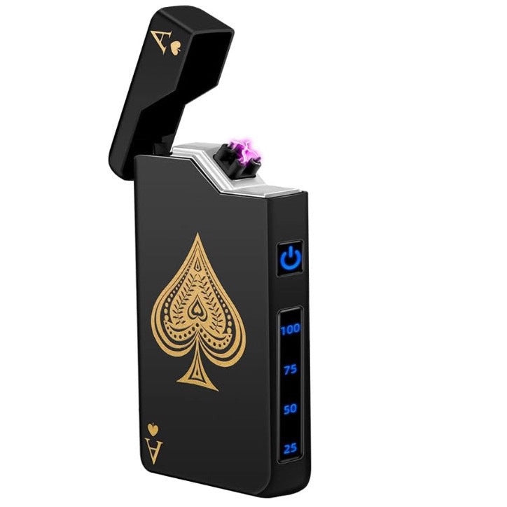 USB Double Arc Windproof Lighter – Customizable High-End Gift