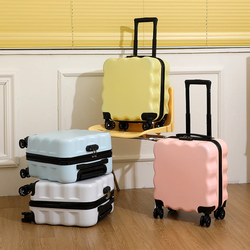 18-inch Silent Cartoon Kids Trolley Luggage Portable Box