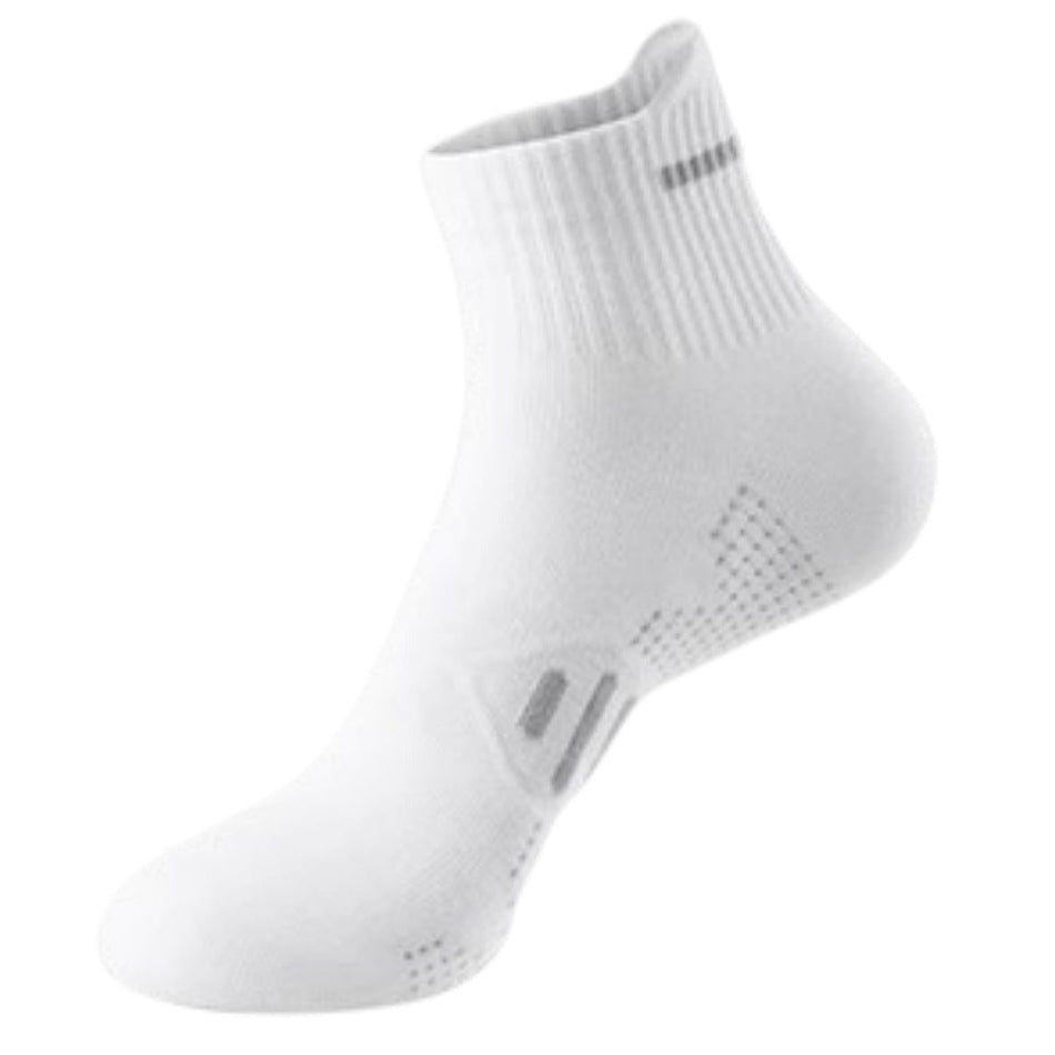 Men's Breathable Marathon Running Mid-Calf Cotton Sports Socks