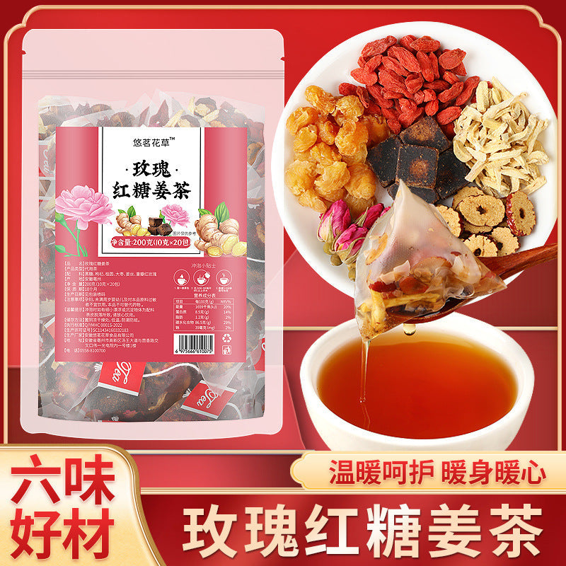 Brown Sugar Ginger Jujube Herbal Tea