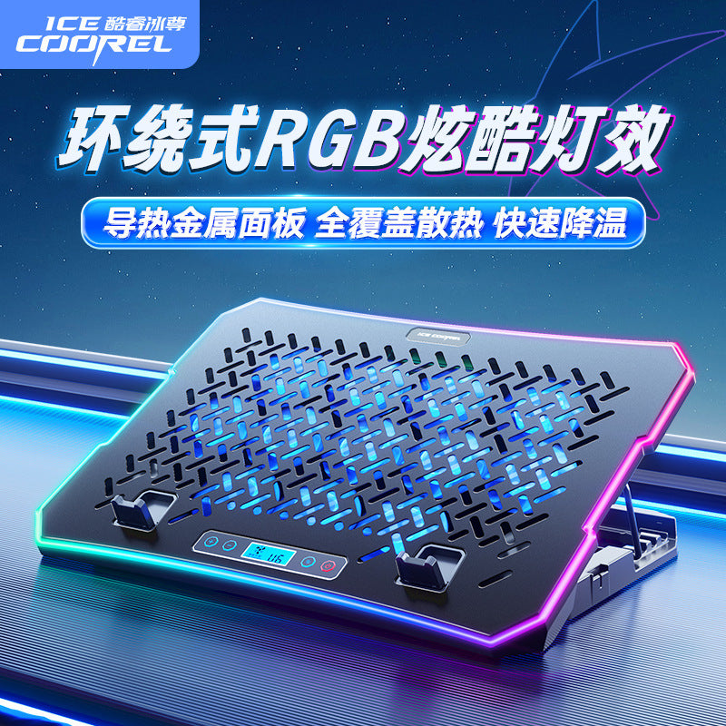 Core Ice A12 Laptop Cooling Pad with Silent Fan & Stand