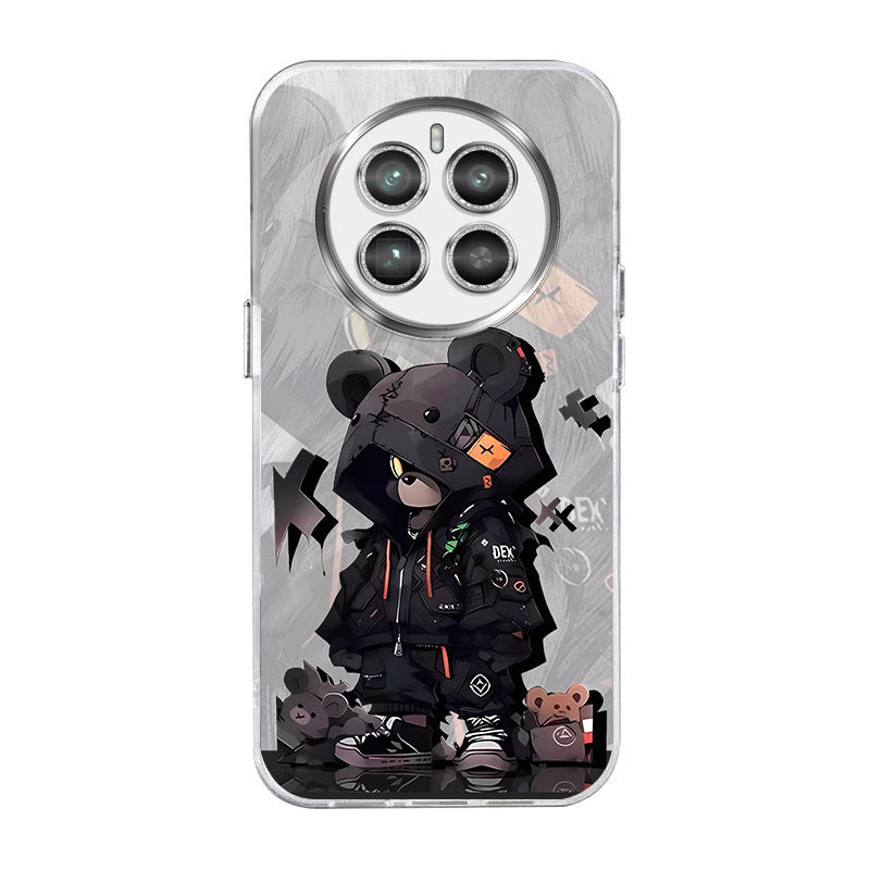 Black Bear Case for GT5 Pro – Feather Yarn Couple Style