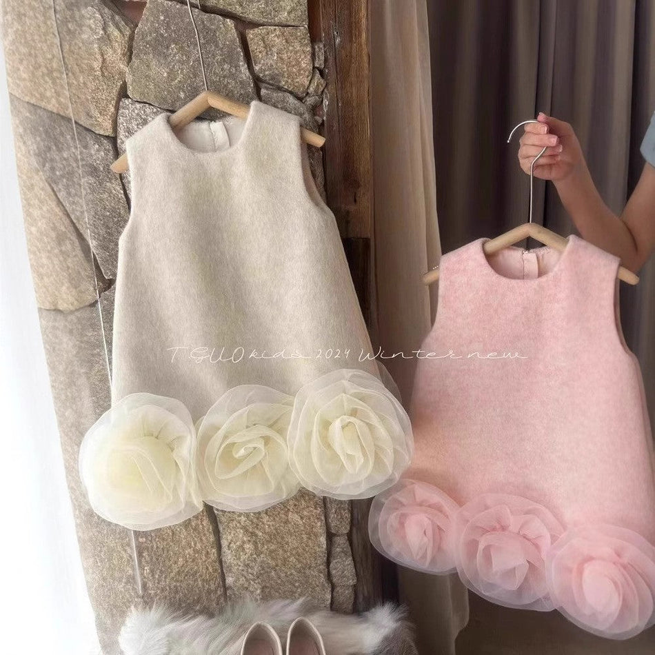 Girls’ Fragrant Style Dress