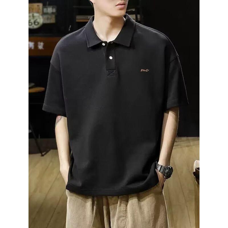 Men's Business Casual Short-Sleeved T-shirt (Korean Style)