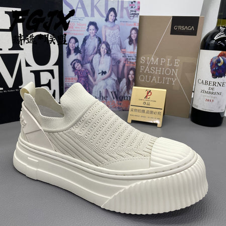 Sock Fly-Knit Breathable Thick Sole Men Sneakers