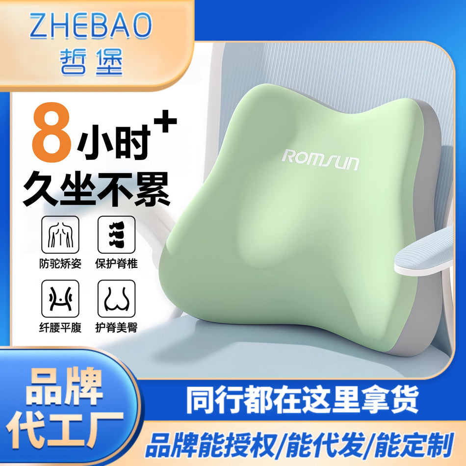 Zhuo Chen Memory Foam Waist Support Office Car Cushion