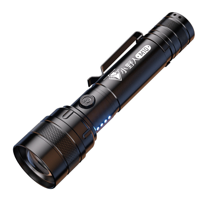 Rechargeable LED Flashlight – Telescopic Zoom Strong