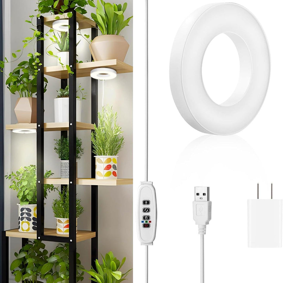 Full Spectrum Ceiling LED Plant Lamp with Timer & Dimming