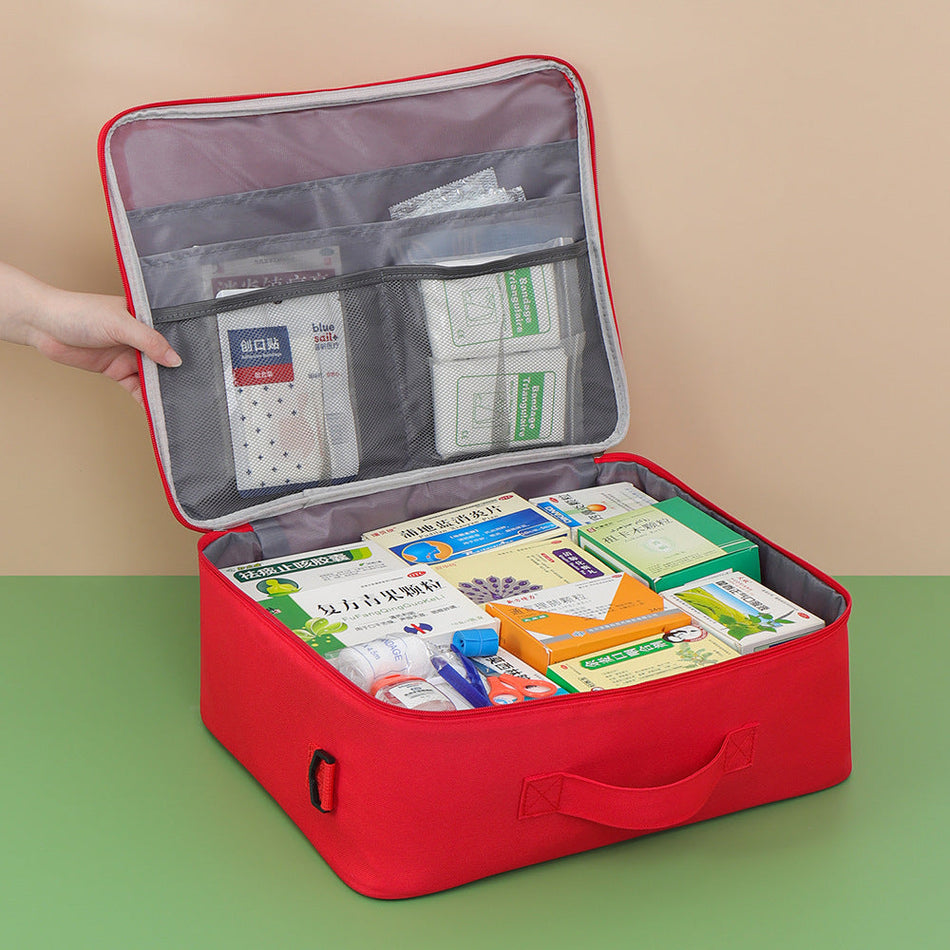 Portable Medical First Aid Bag – Student & Travel Health Kit