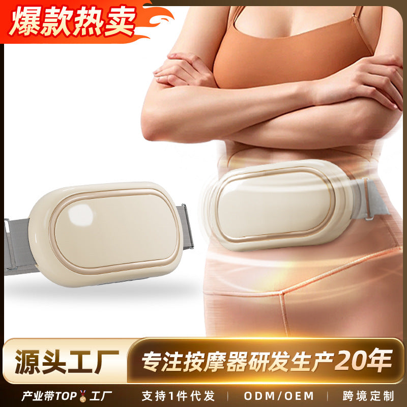 Heated Belly Massage Belt – Weight Loss & Abdominal Slimming Tool