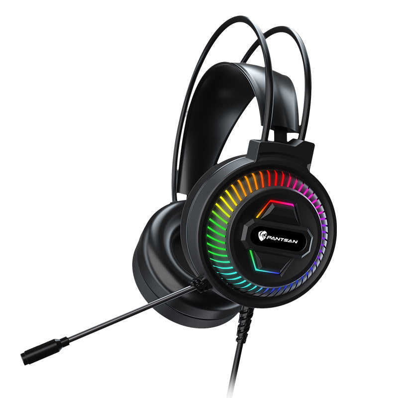 STOCK-Pan Sen PSH-400 RGB Gaming Headset – 7.1 USB Surround