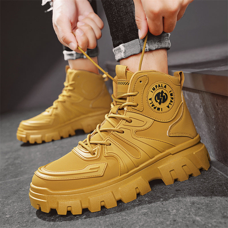 Men's High-Top Martin Boots – Durable Outdoor Workwear