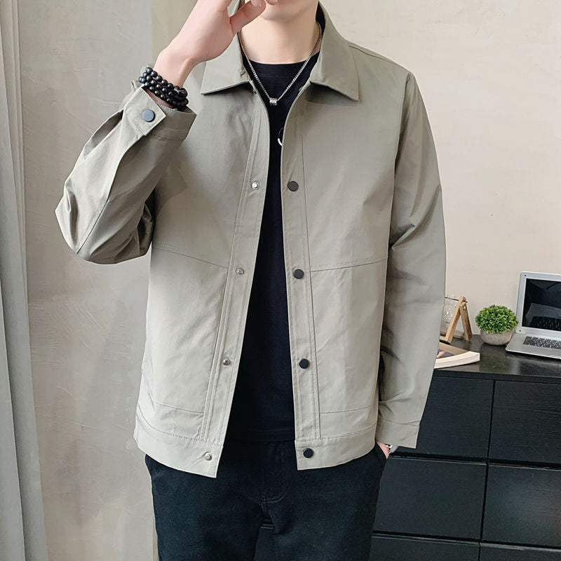 STOCK-New style casual loose outerwear coat