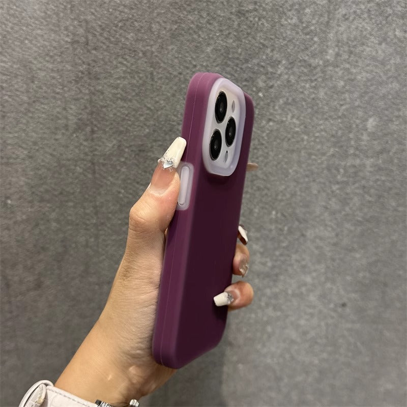 INSTOCK-Summer Jelly Color Liquid Silicone Case for iPhone 16 Pro