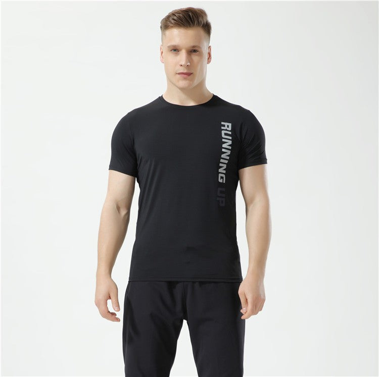 Star Hunting Men's Ice Silk Quick-Dry Sports T-Shirt