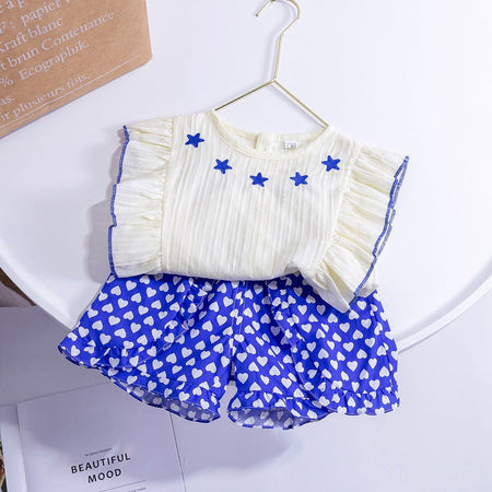 Girls Sleeveless Top & Shorts Set – Cute Summer Outfit – Outfit Sets – Image 6