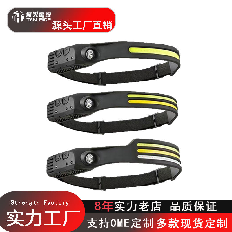 Head-Mounted Strong Light Rechargeable Ultra-Bright Headlight