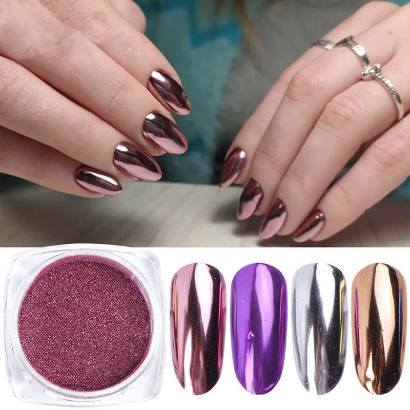 Magic Mirror Nail Powder – Polarized Ice Glitter Dust