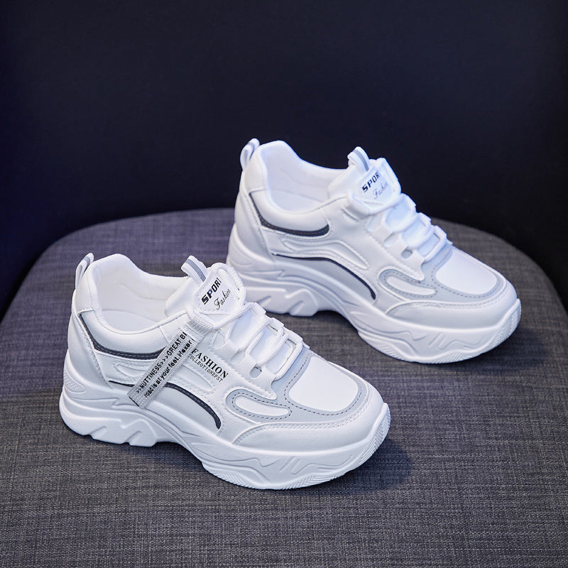 STOCK-Women’s Inner Height-Increasing Sneakers