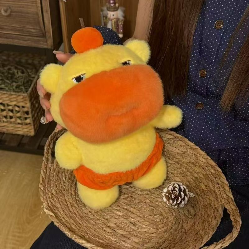 Capybara Lulu Plush Doll Sleeping Toy Family Gift