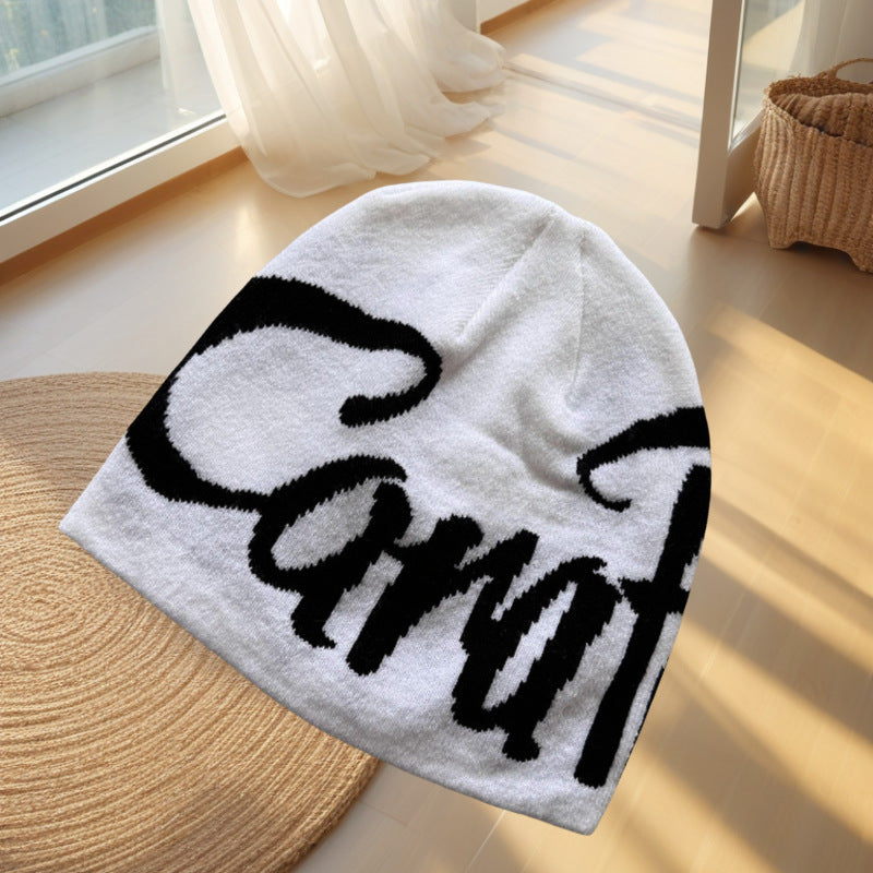 Children’s & Men’s Trendy Letter Wool Winter Hat