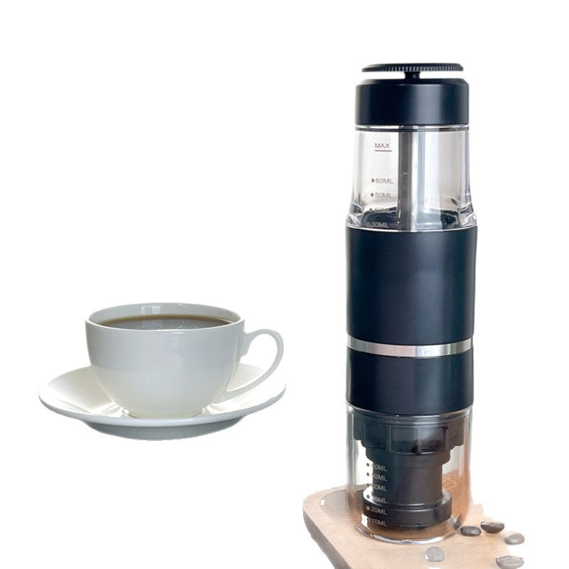 Portable Italian-Style Manual Hand Pressure Coffee Machine