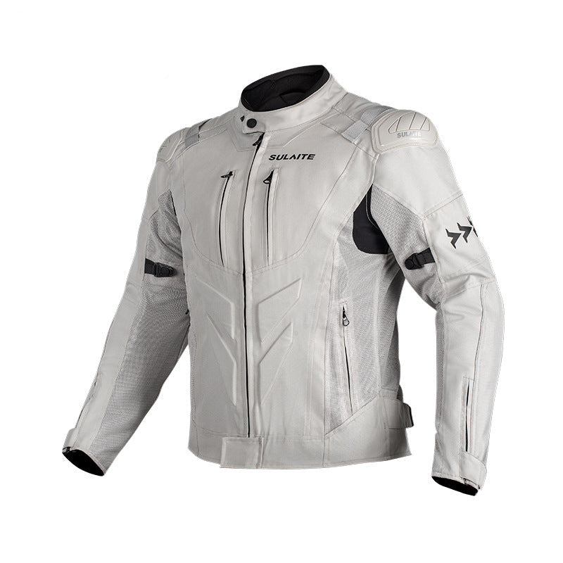 Men’s Summer Motorcycle Jacket – Breathable Road Racing Gear