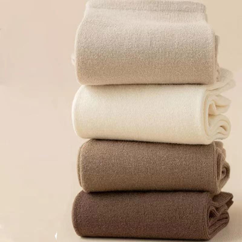 Pack of 6 - Women’s Japanese Style Pile Socks – Soft & Cozy