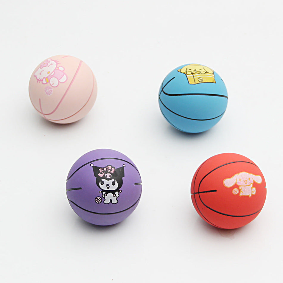 6cm High Elastic Mini Cartoon Bouncing Ball