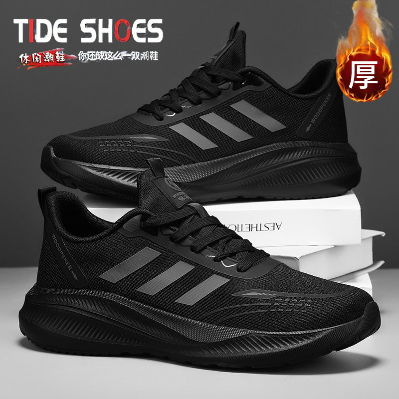 Woodpecker Autumn Mesh Breathable Lightweight Casual Running