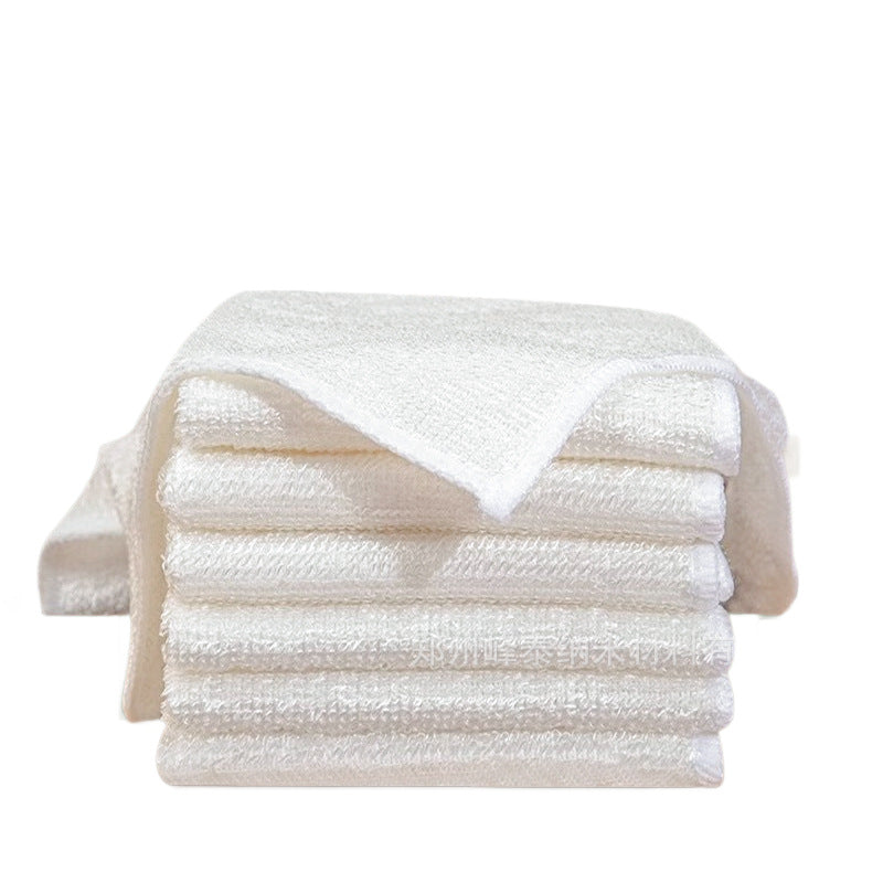 Bamboo Fiber Dishwashing Cloth for Oil-Free Kitchen Cleaning