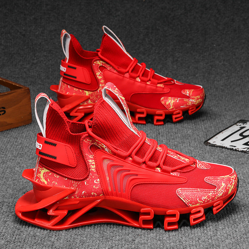 2023 Men’s Large Size Blade Running Casual Shoes