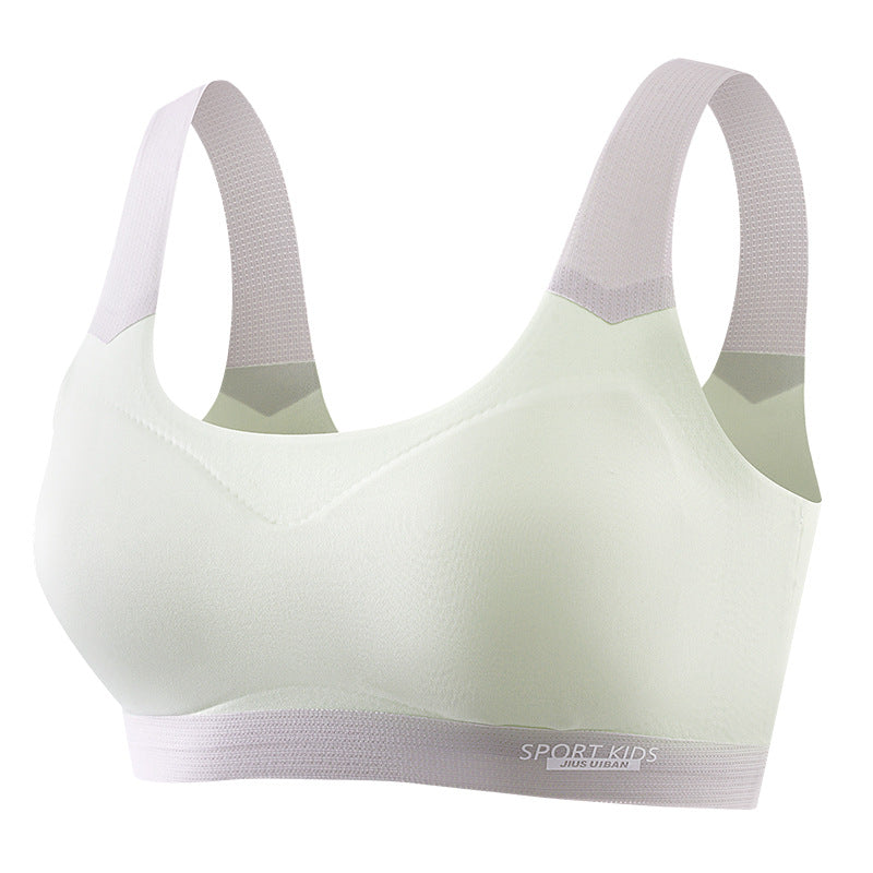 Ice Silk Seamless Bra – Girls' Soft Wireless Innerwear