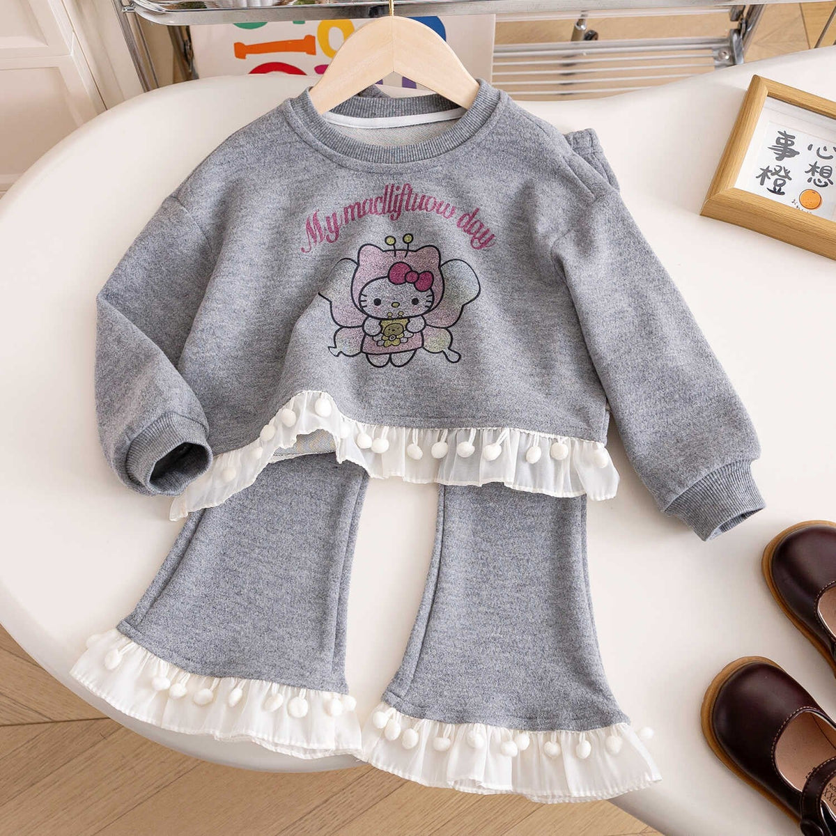 Baby Girls Western Sweatshirt & Sweatpants Set – Baby & Children's Outfits – Image 8