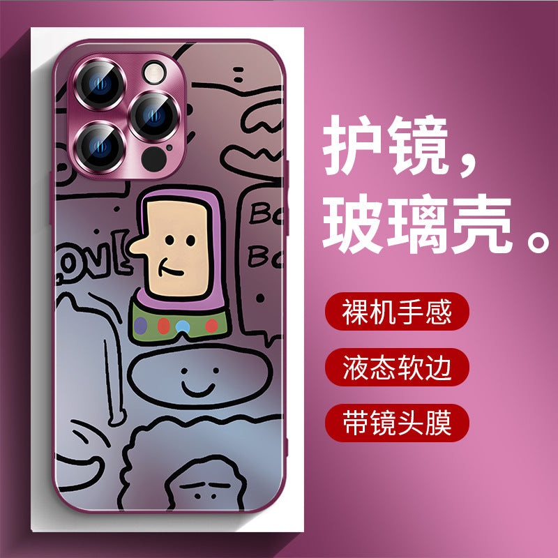 INSTOCK- Buzz Lightyear Glass iPhone Case – Stylish & Full Cover