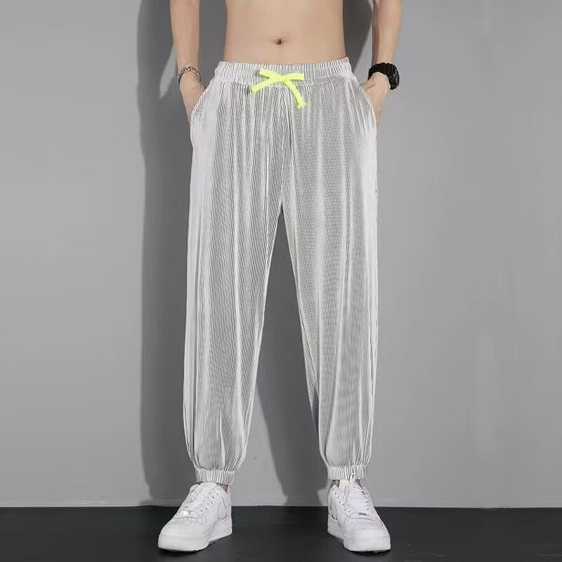 Dark Gray men's trousers - slim fit casual pants with comfortable stretch fabric