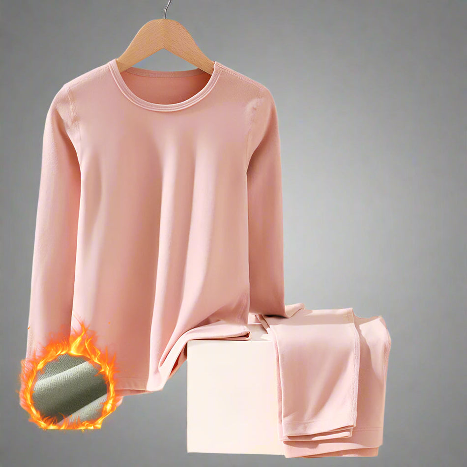 Kids’ Warm Pajama Set Cotton Autumn Winter Clothes