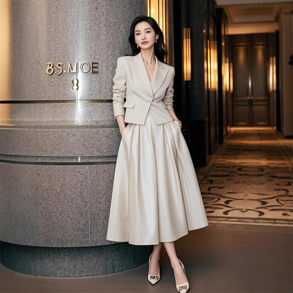 Korean Chic Women’s Spring Western-Style Suit