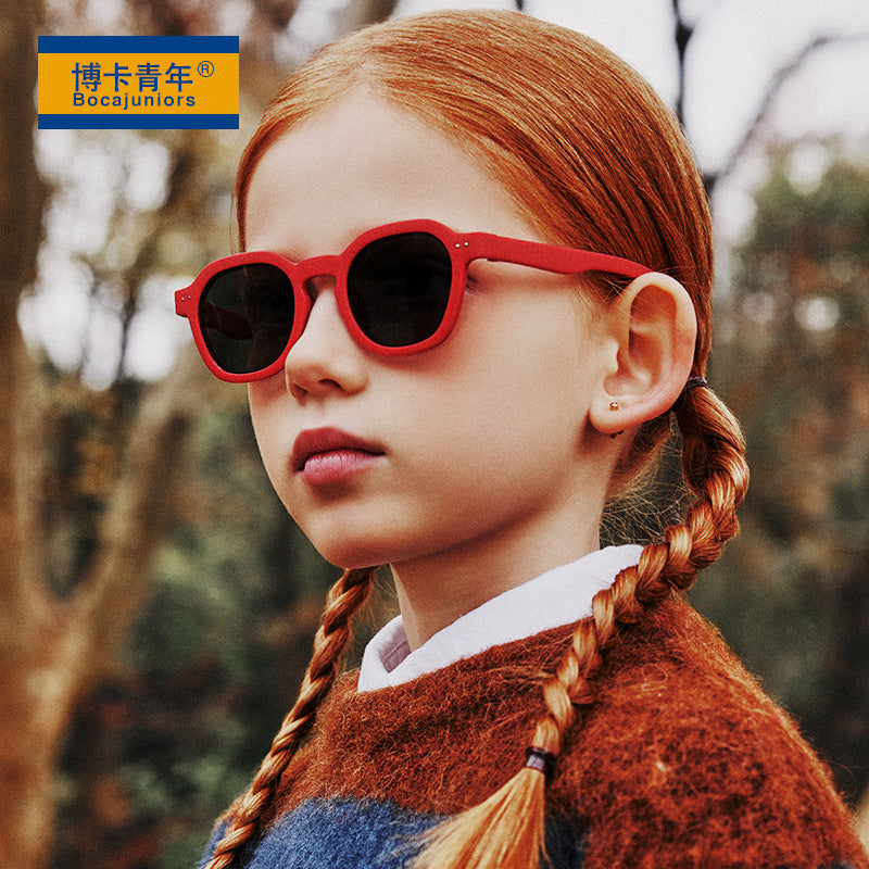 Kids Silicone UV Protection Sunglasses for Boys & Girls