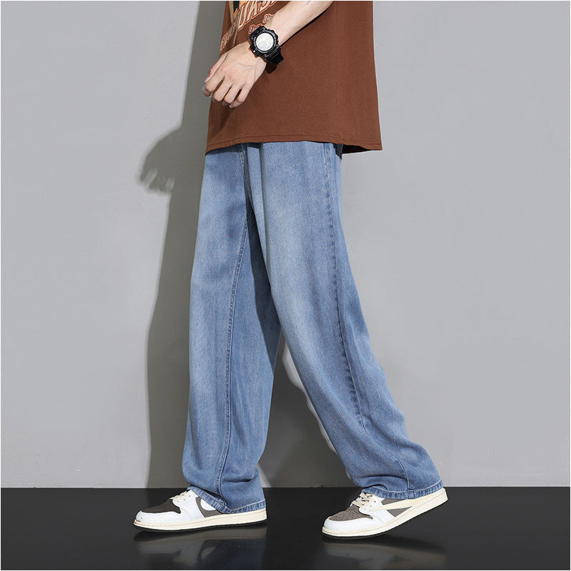 INSTOCK-King Paul Tencel Jeans 👖 Men’s Summer Loose Fit